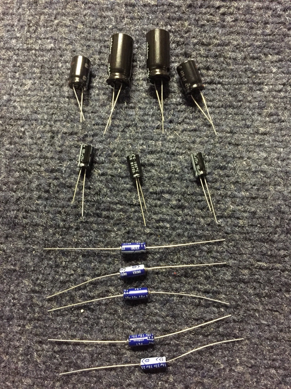 Sound Board Capacitor Repair Rebuild Kit for Williams System 11A-C Pinball