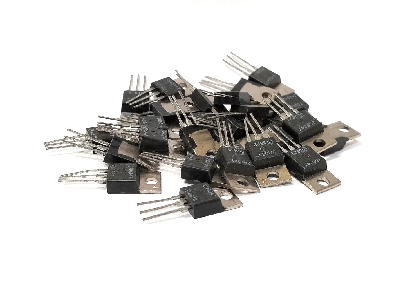 25 Pieces | 2N6347 Silicon Bidirectional Triode Thyristors 8A 200-800V MOTOROLA