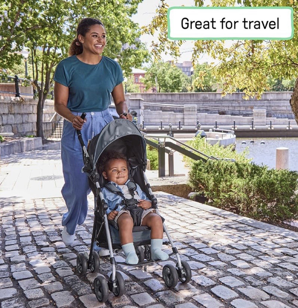Ingenuity 3D Mini Convenience Umbrella Stroller Lightweight Compact Fold Slate
