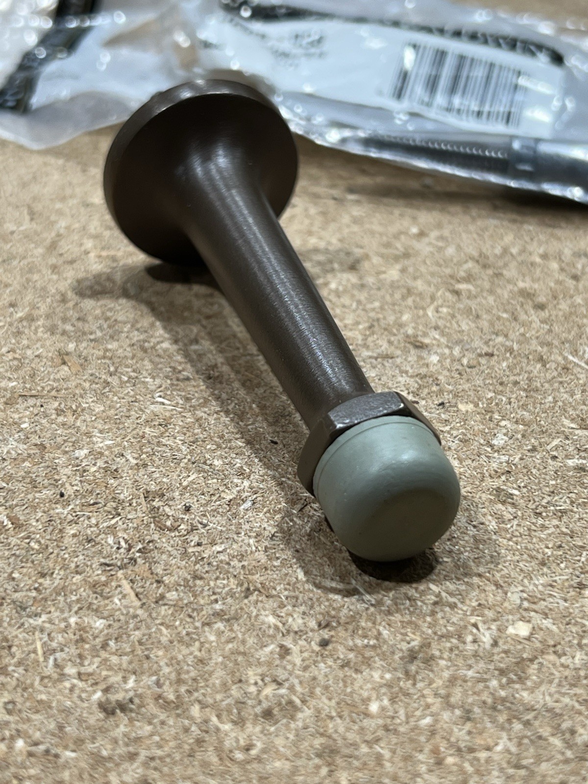 Baldwin 4045-038 Solid Brass 3" Door Stop Aged Brass Finish NOS