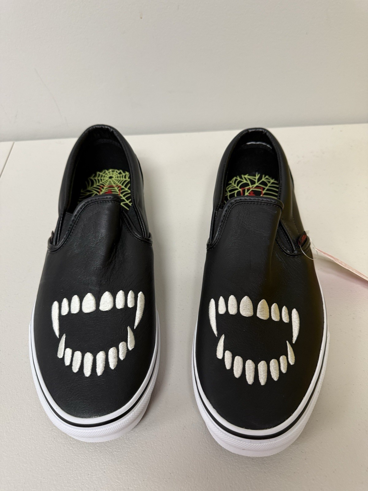 Vans Classic Slip-On Size 13 Men's Shoes Fangs VN000XG88MD black/true white