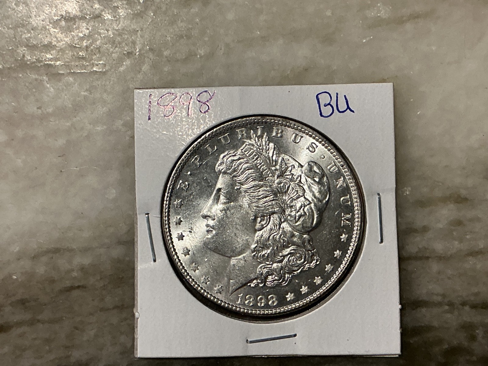 1898 Silver Morgan Dollar  BU