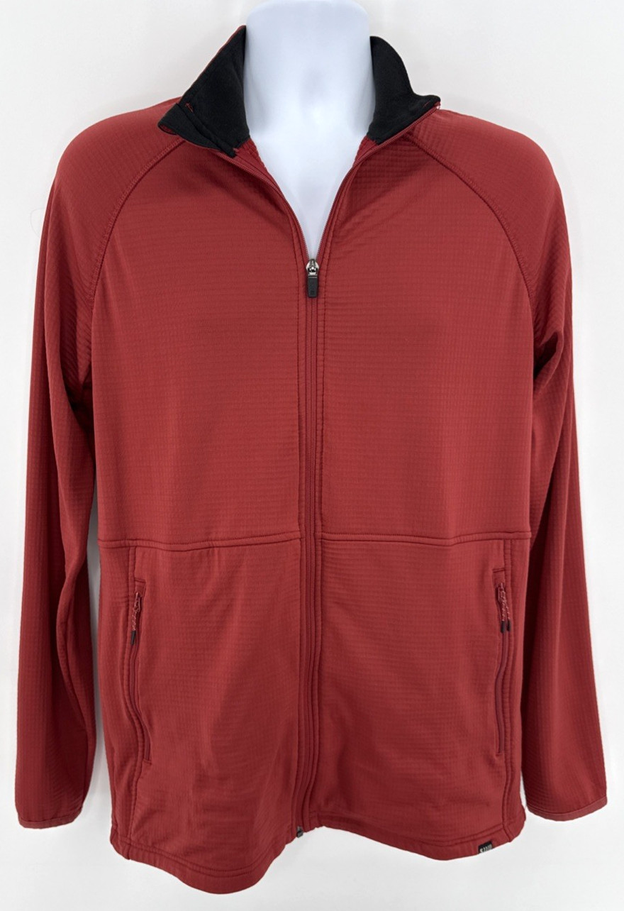 5.11 Tactical Full Zip Jacket Men’s Medium Red Performance Stretch Midlayer