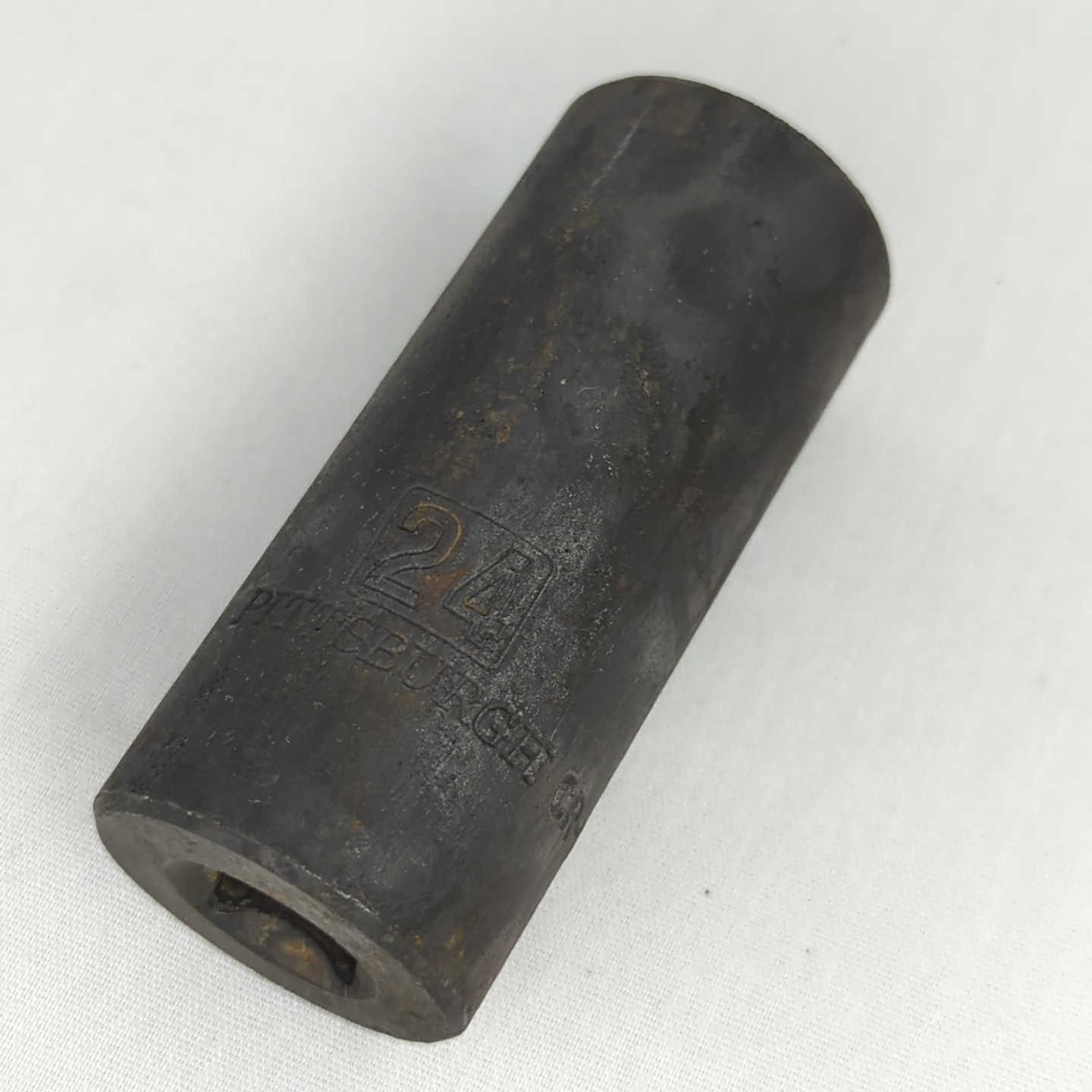 Vintage Pittsburgh 24 mm Socket 1/2" Drive 6 Point