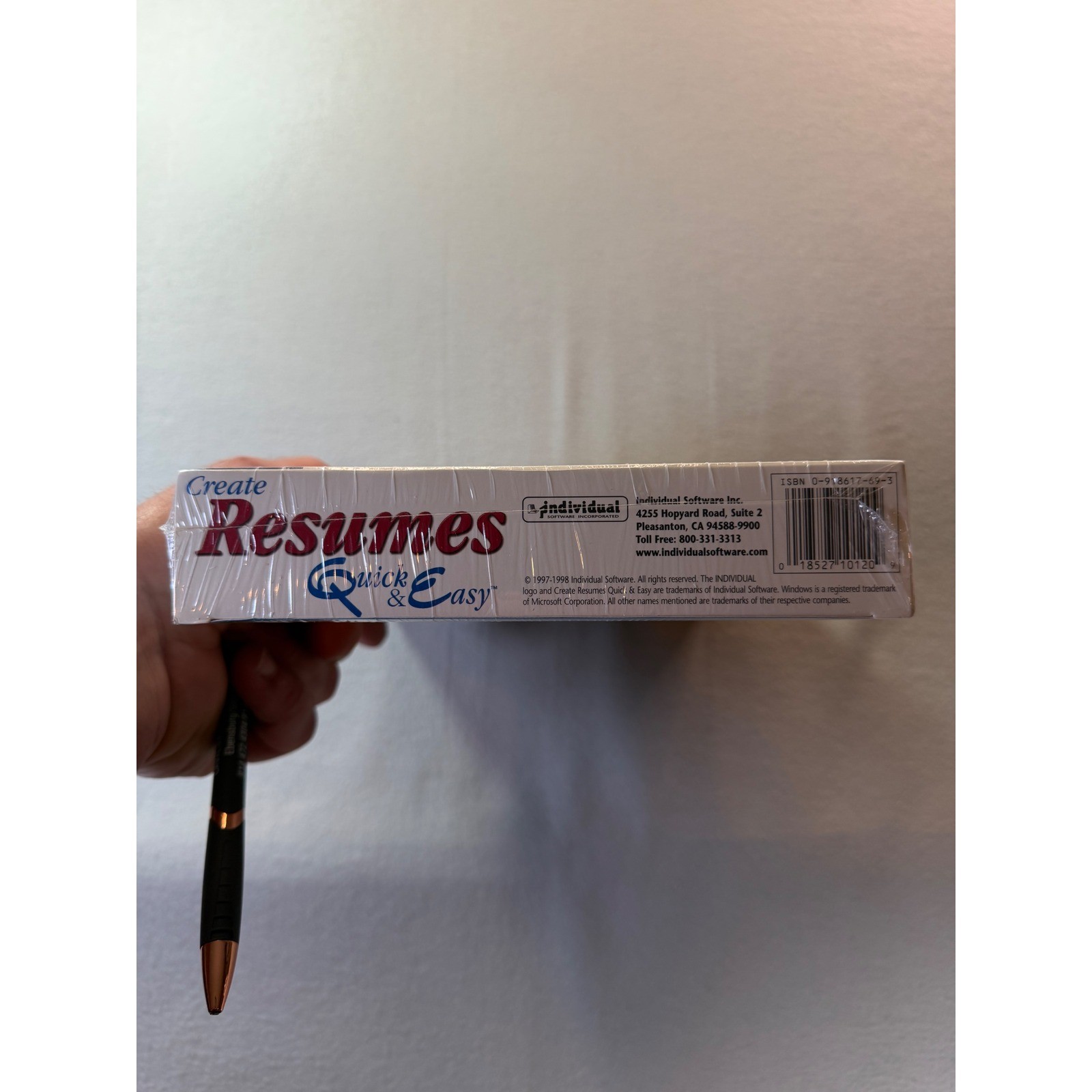 Individual Software Create Resumes Quick & Easy Windows PC CD-ROM New Sealed