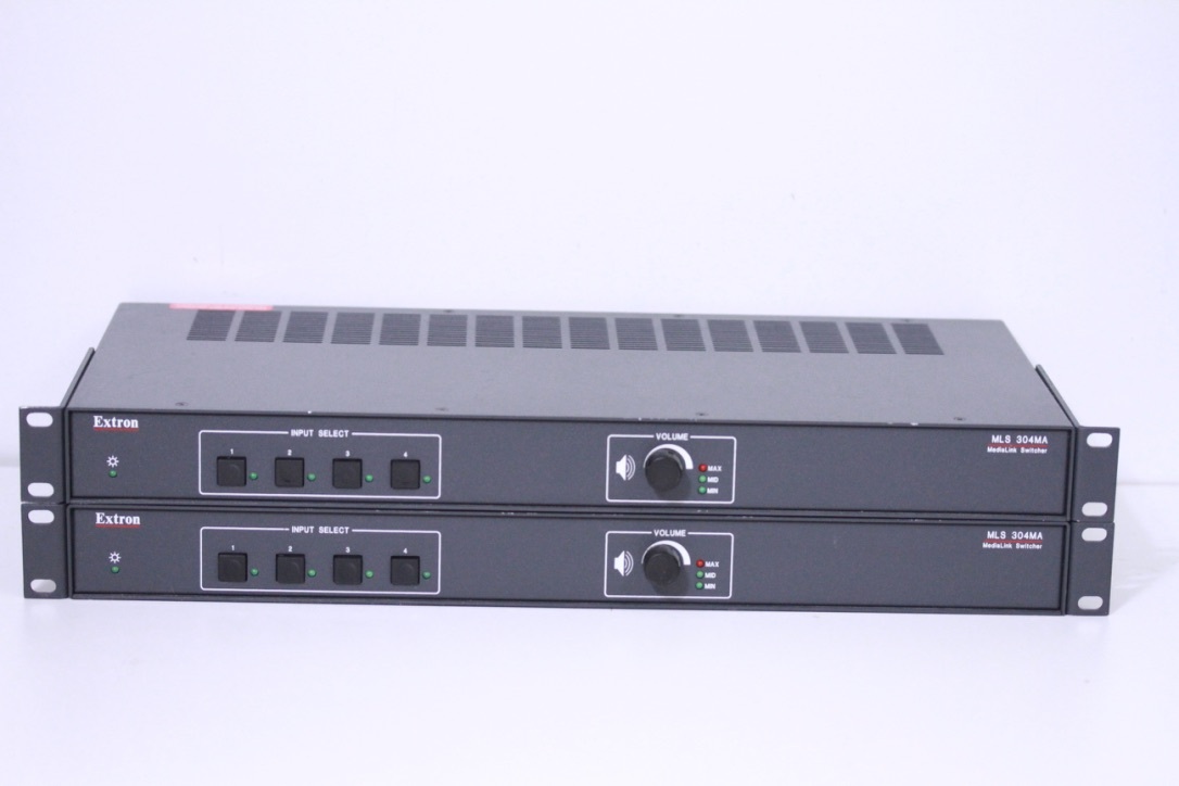 2x Non Working Extron MLS 304MA MediaLink Switchers
