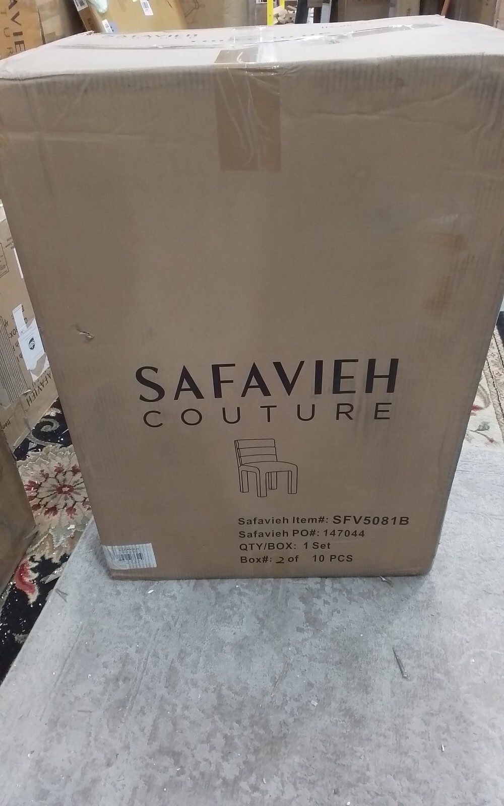 Safavieh PIETRO TUFTED DINING CHIAR, Reduced Price 2172756809 SFV5081B