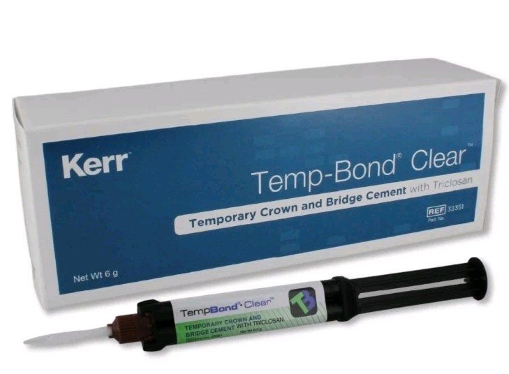 Kerr Temp Bond Clear Cement TempBond Automix Dispenser 6g EXP: 7/2027 OR BETTER