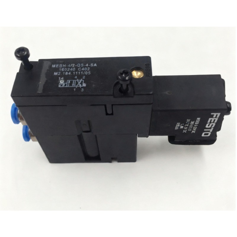 FESTO M2.184.1111 160240 MEBH-4/2-QS-4-SA Solenoid Valve Heidelberg Machine part
