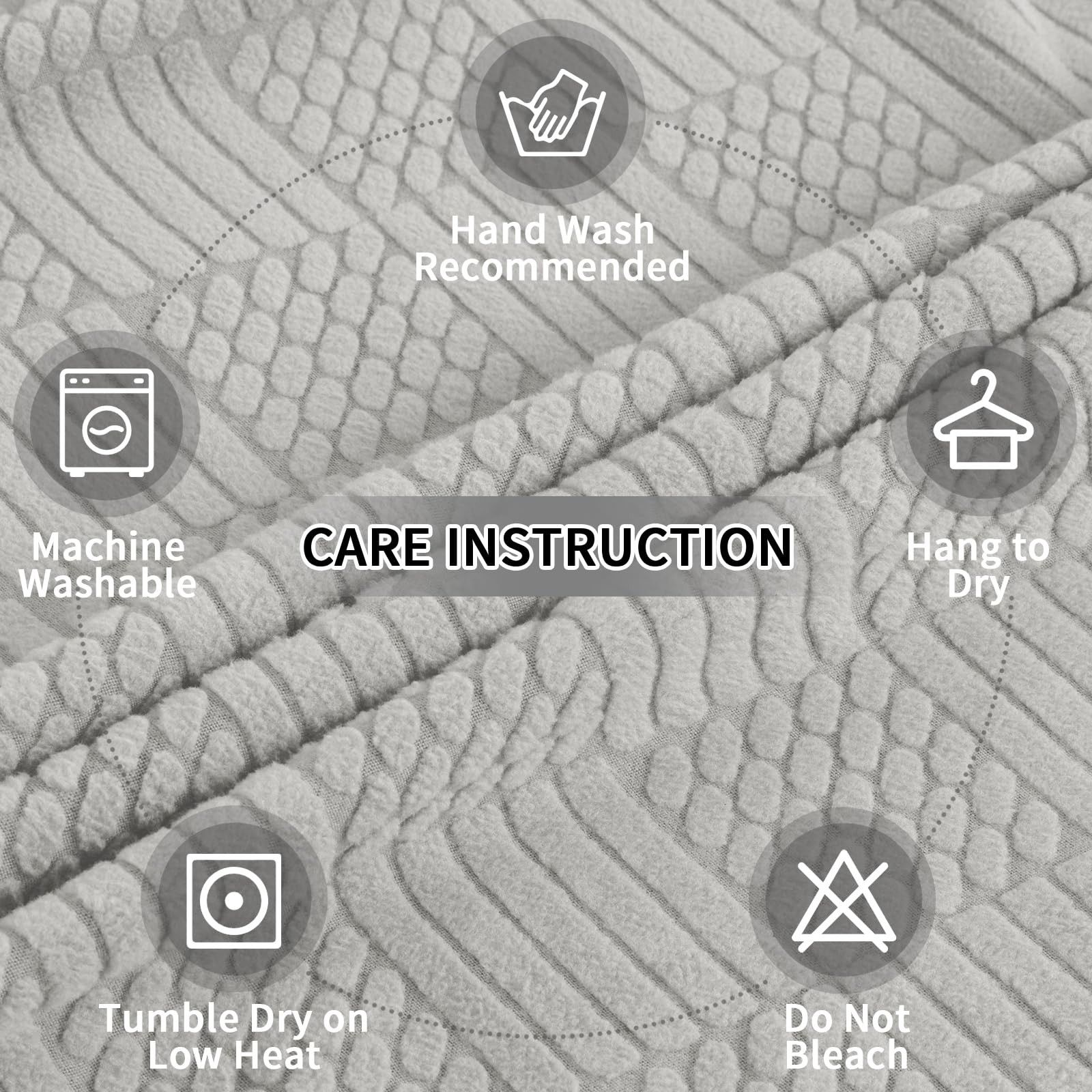 Waterproof Couch Cushion Covers for Couches and Sofas, Stretch Jacquard Sofa ...