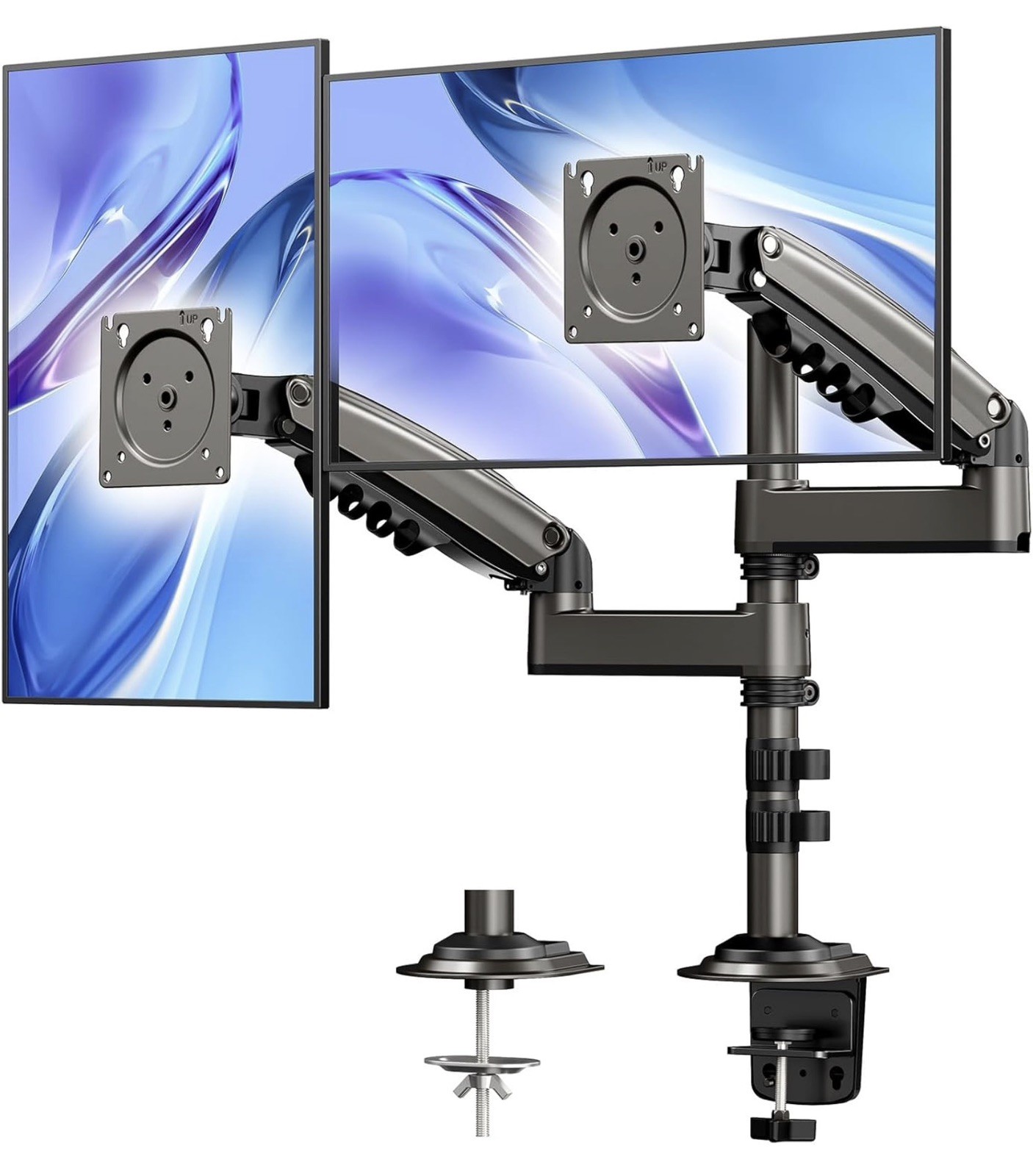 Huanuo: Dual Gas Spring Monitor Stand