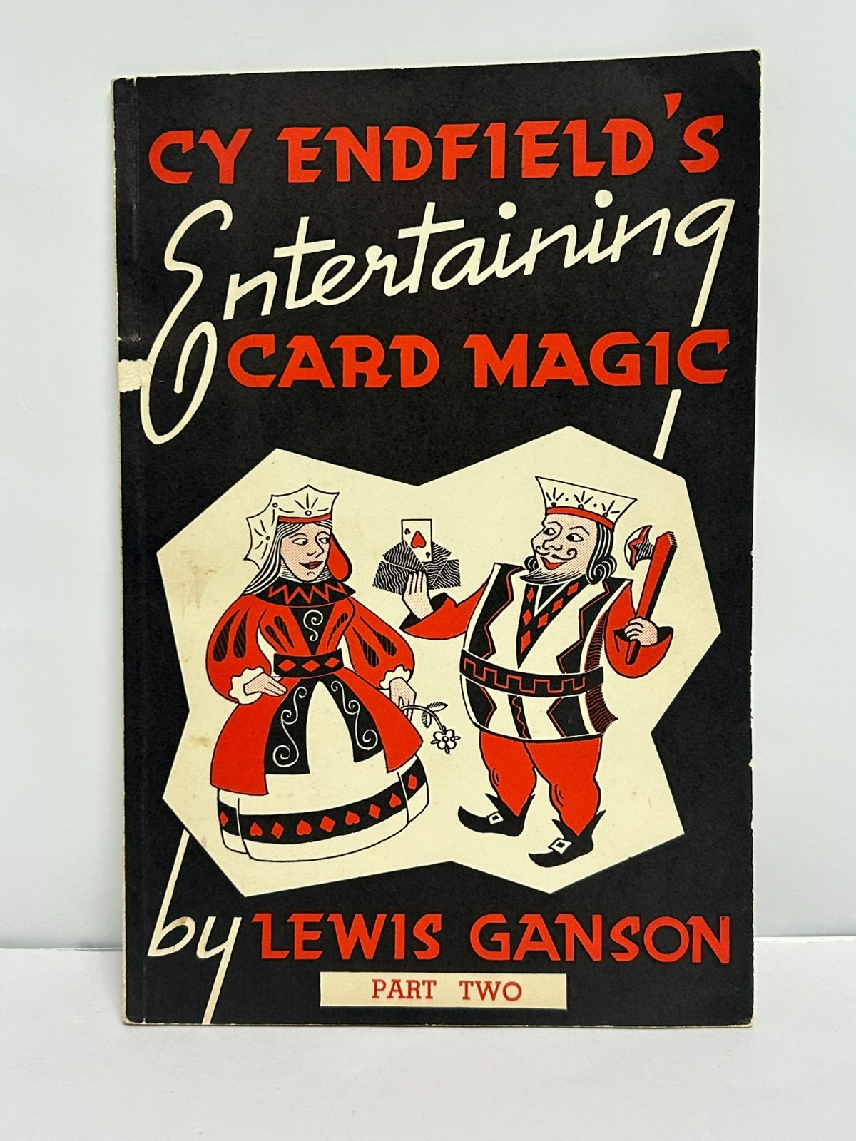 Vintage Cy Endfield's Entertaining Card Magic by Lewis Ganson Part 2 Book