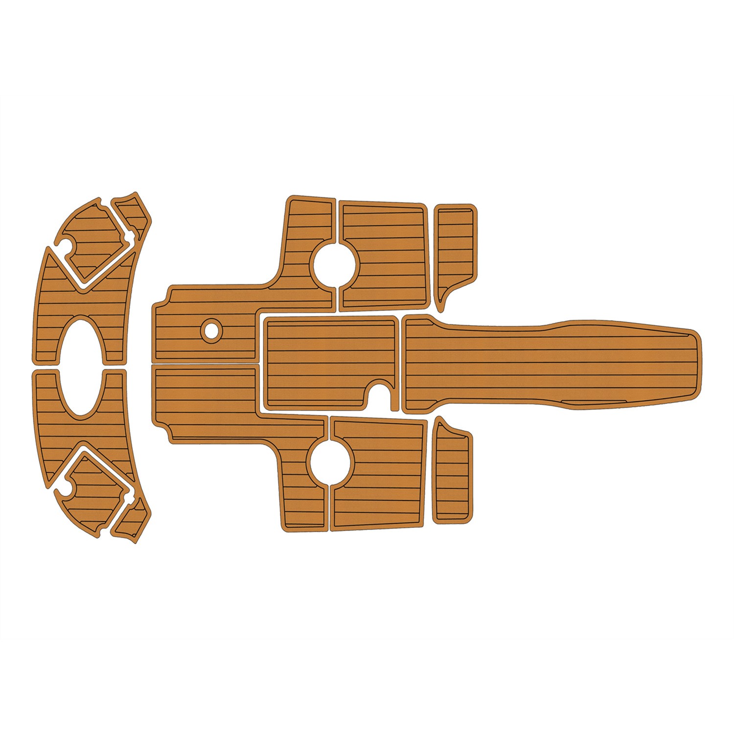 2005-2009 Chaparral 236 ssi EVA Faux Teak Marine Floor