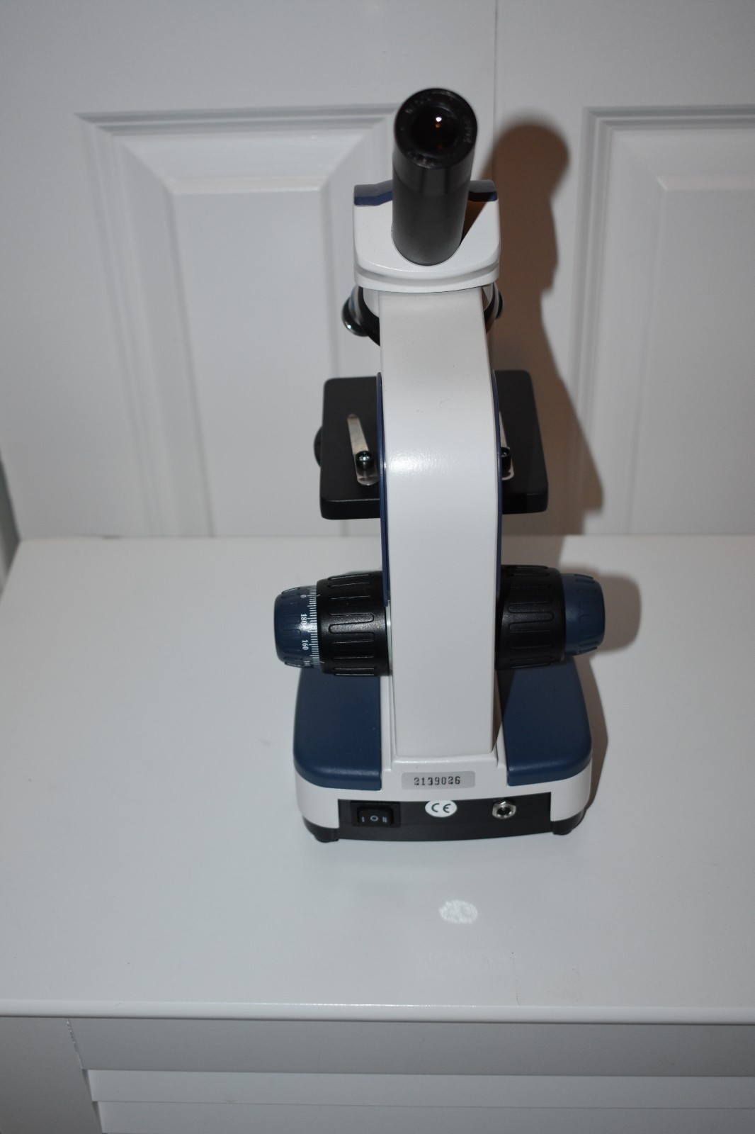 Swift compound monocular microscope SW200DL with 40X-1000X Magnification,