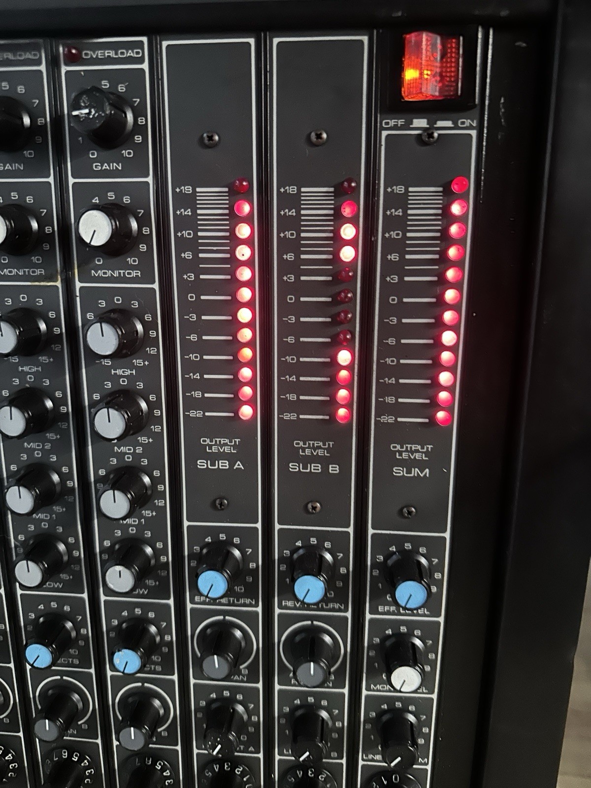 peavey mixer mr7 (read)