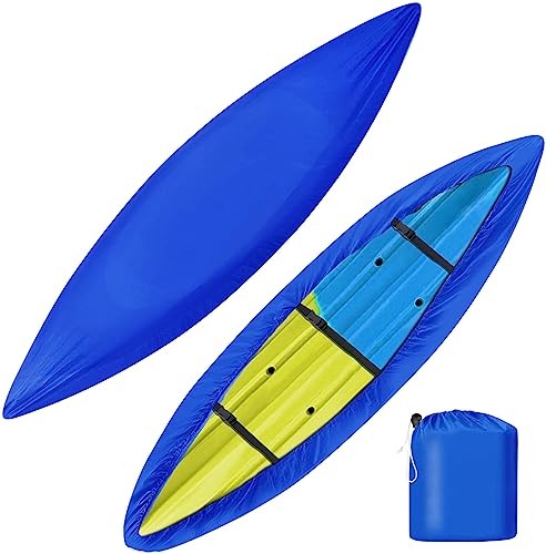 iCOVER Kayak Cover, Waterproof Kayak Covers for Outdoor Storage, Heavy Duty