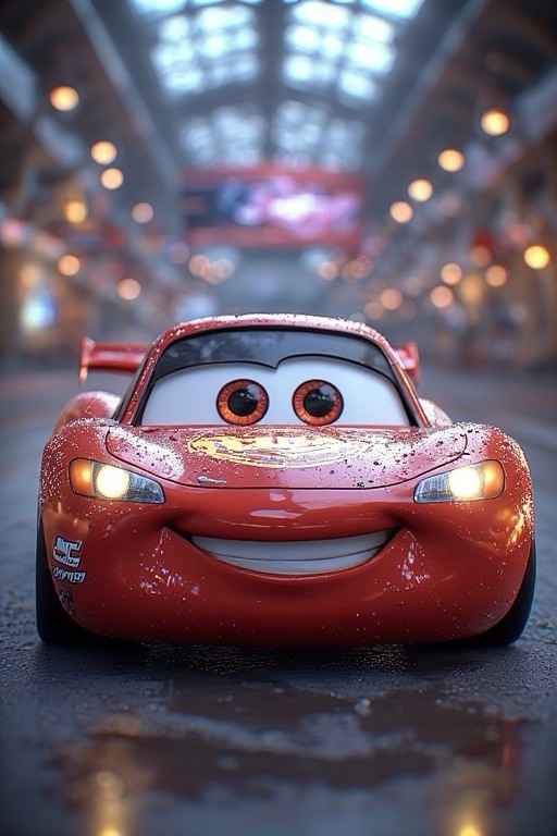 Digital Image Picture Photo Wallpaper Background Desktop AI Art Race Car