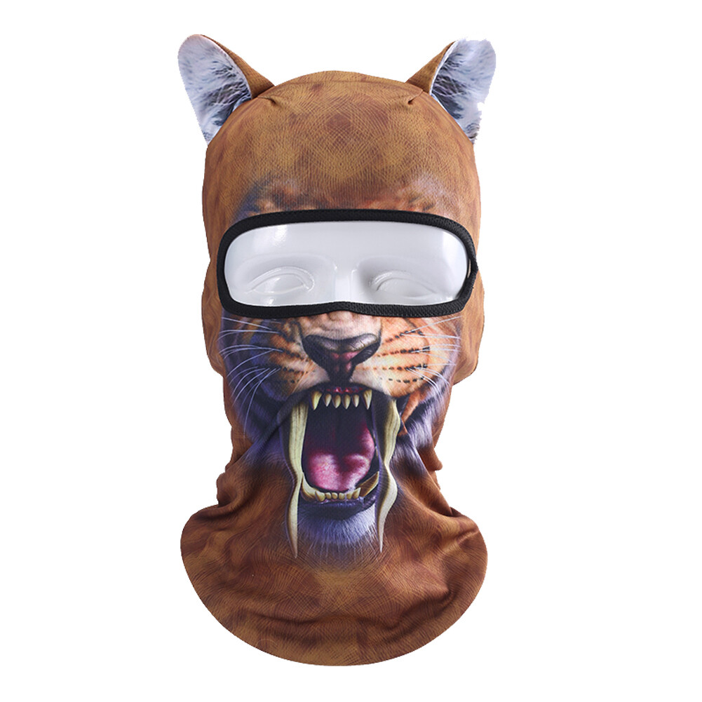 Winter Warmer Balaclava Animal Pattern Face Masks Neck Cover for Cycling Ski USA