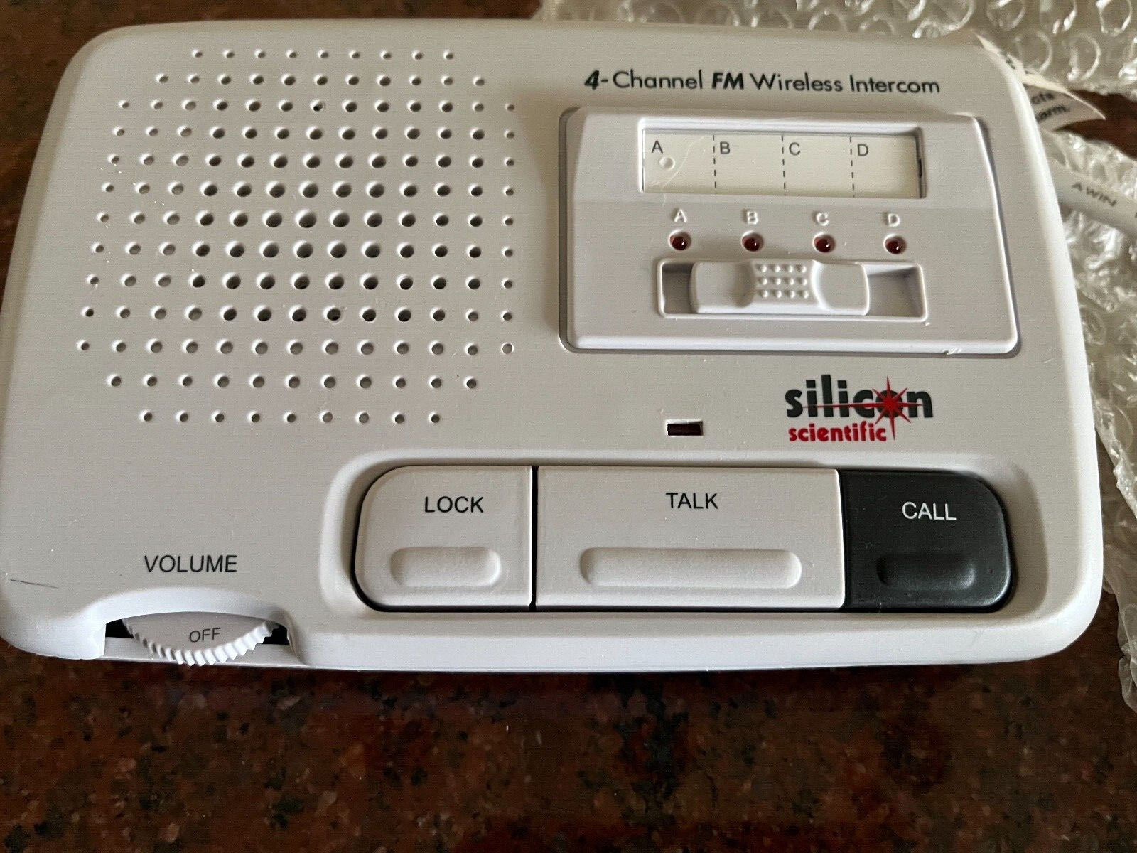 Silicon Scientific 4 channel FM Wireless Intercom open box Model FM245 1 of 2
