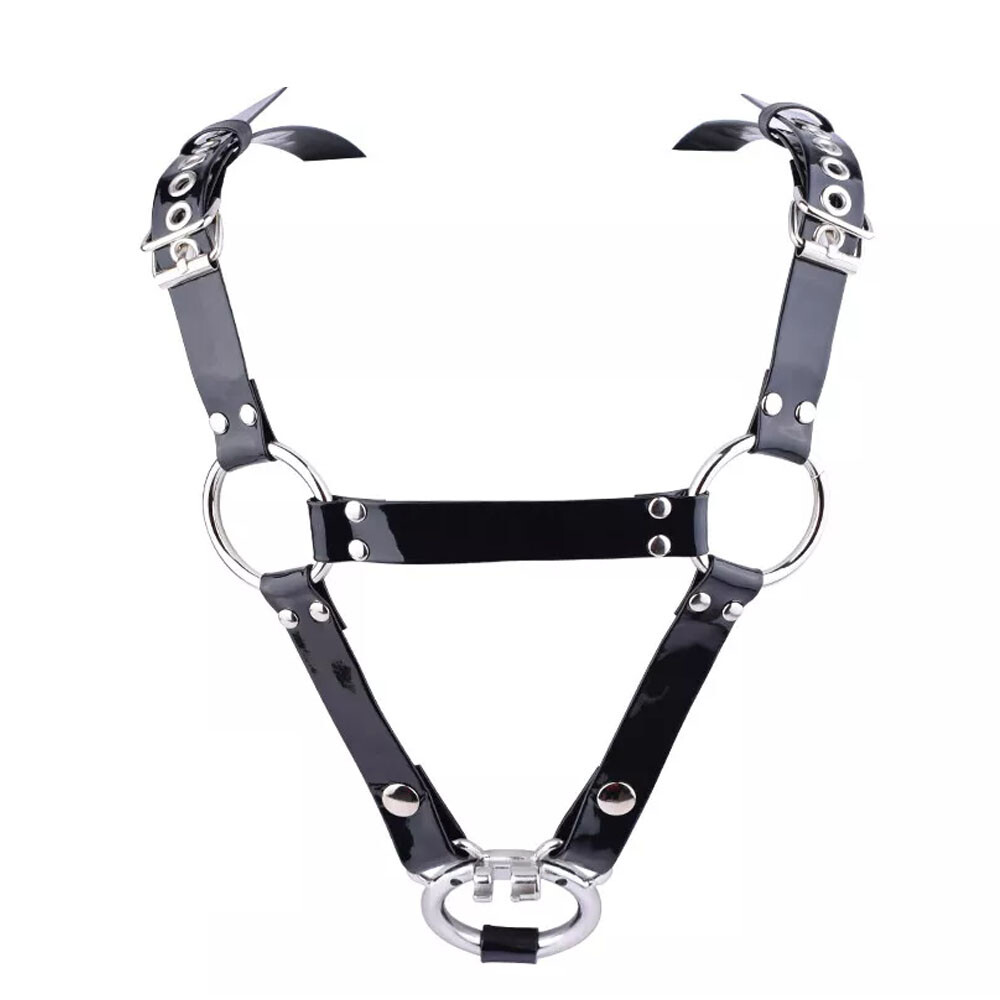 Male Chastity Cage Belt Elastic Auxiliary Adjustable Strap Underwear Accessories