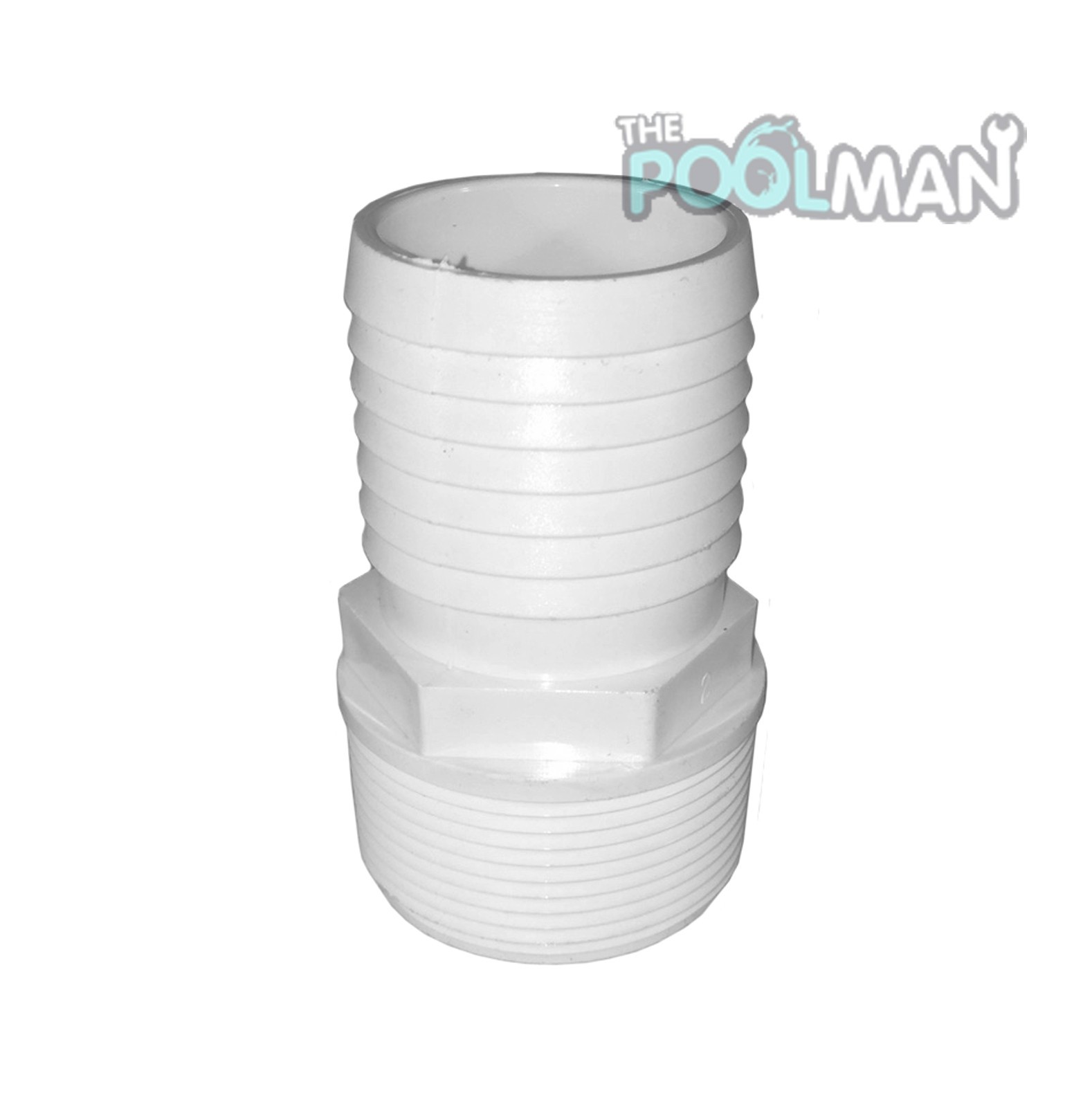 Waterway 417-6150 1.5" Swimming Pool Hose Barb Adapter for Pump or Filter
