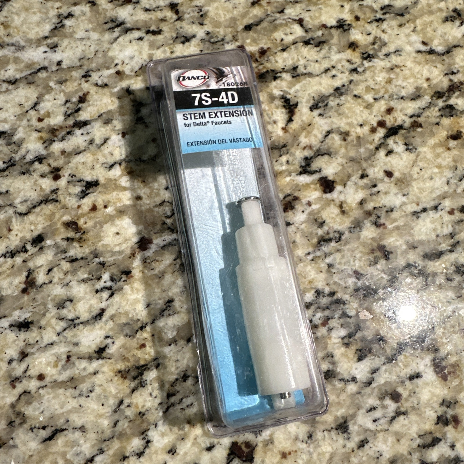 Danco Faucet Stem Extension Plastic White 18026B
