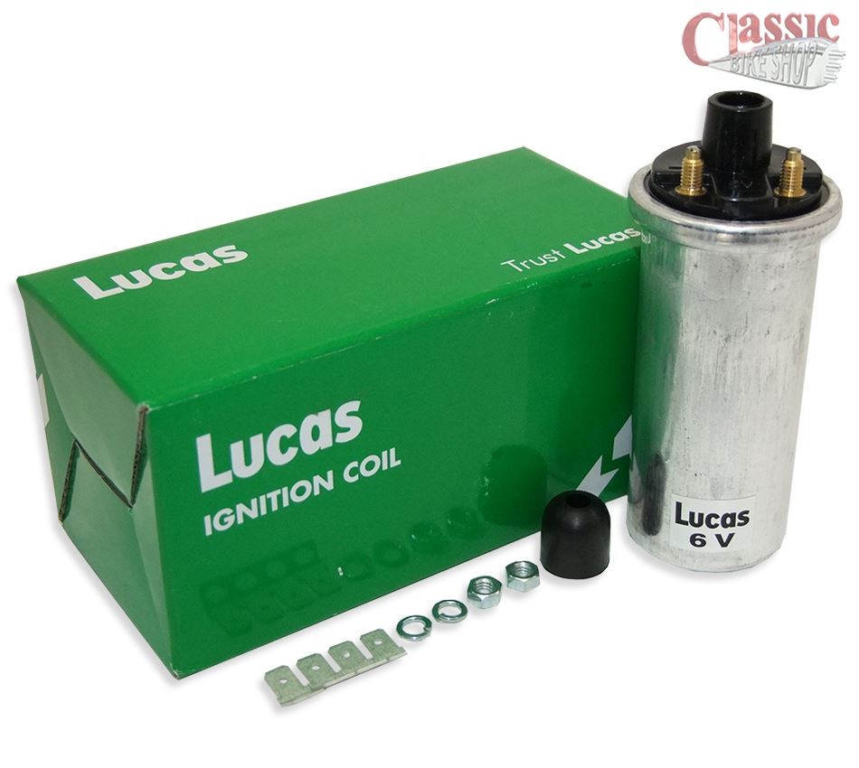 Genuine Lucas 47275 6 Volt Ignition Coil Ideal For Triumph T100A 1960-61
