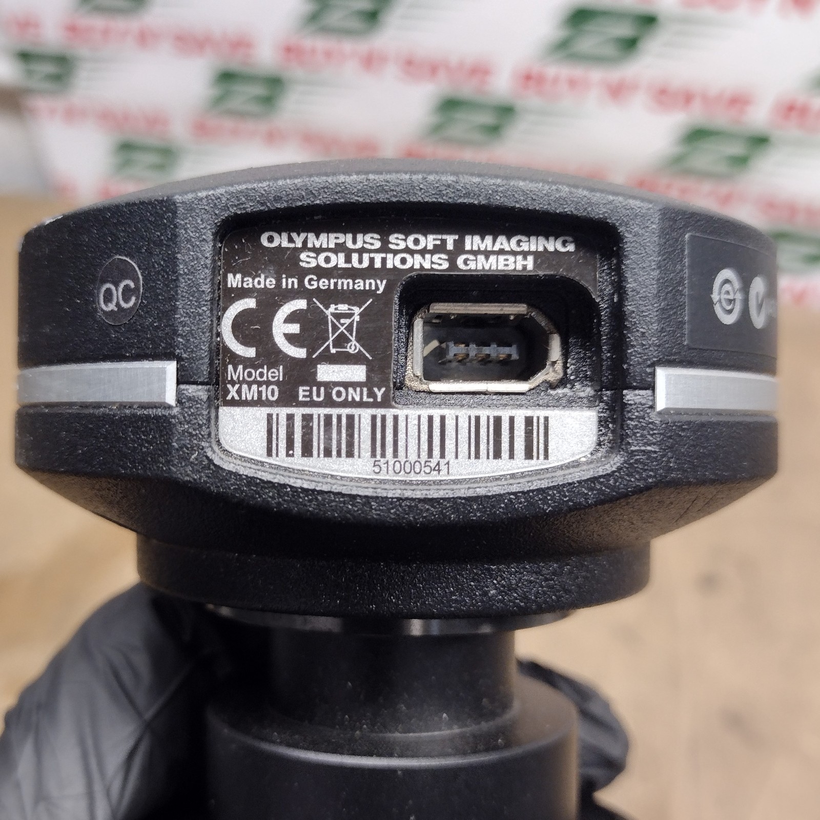 Olympus Microscope Camera XM10 w/ U-TV1XC C-Mount Camera Adapter - USED