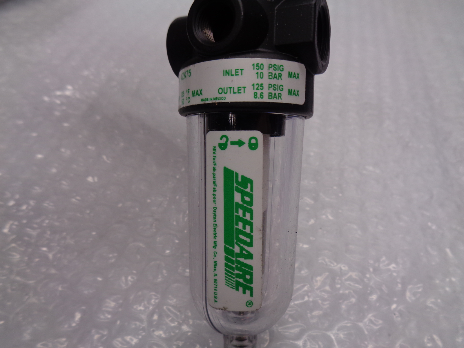 SPEEDAIRE 4ZK75 FILTER REGULATOR NSNP