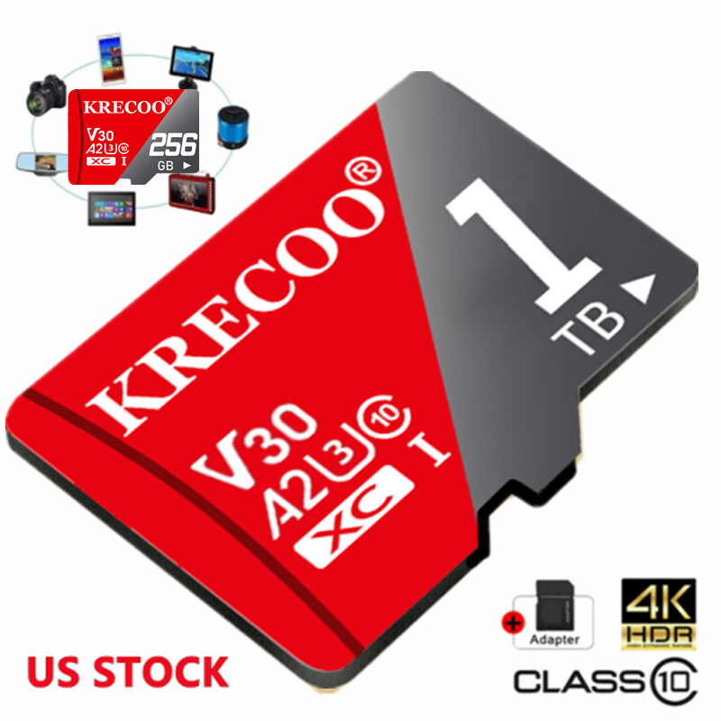 Micro SD TF Card Ultra Memory Card 64GB 128GB 256GB 1TB SDXC SDHC Wholesale Lot