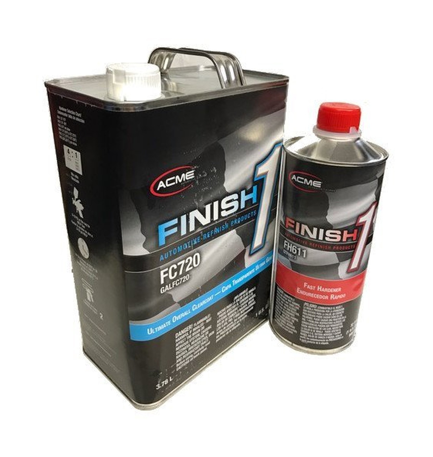 SHERWIN WILLIAMS Finish 1 Ultimate Overall Clearcoat, FC720, 1GAL /with Harde...