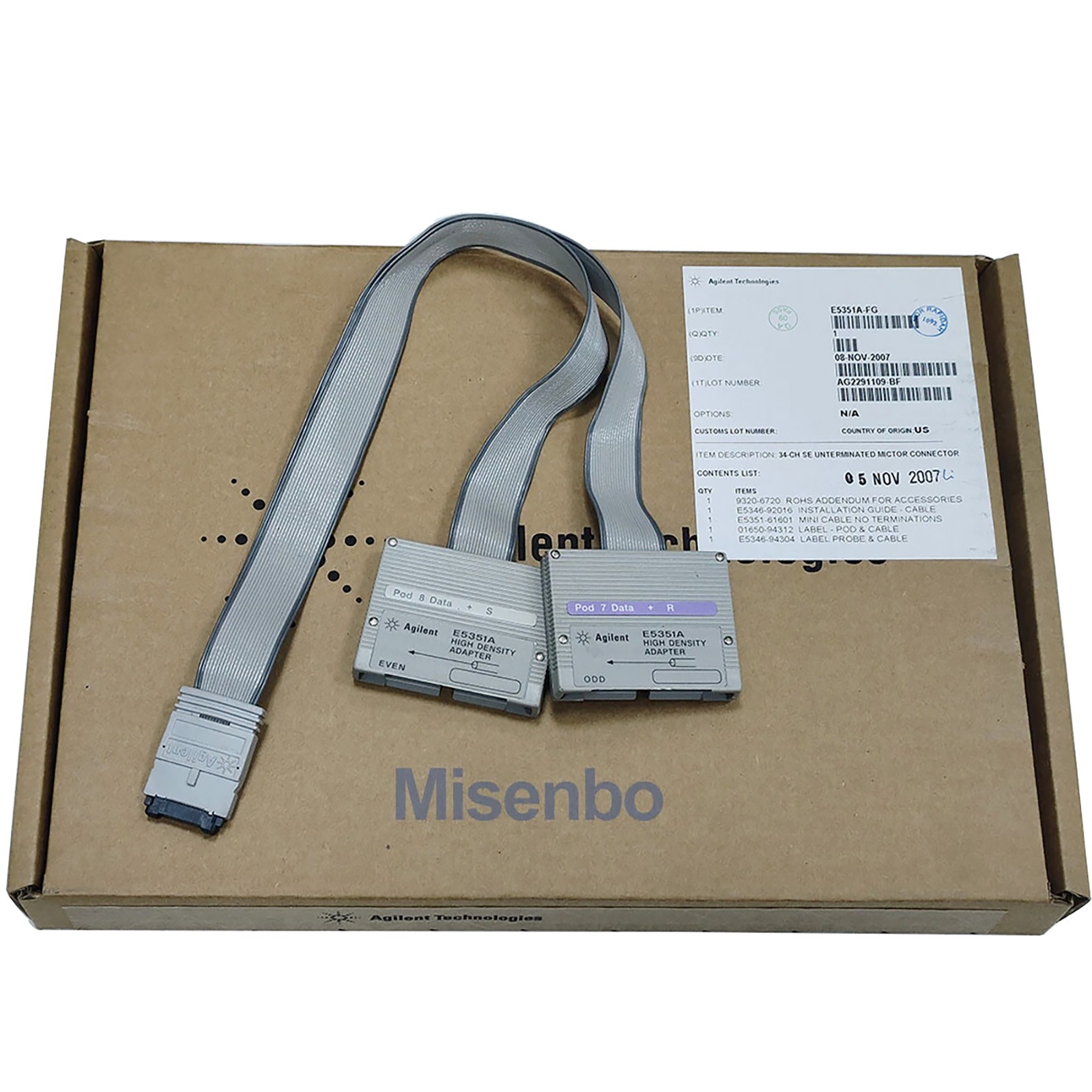 1PC New HP Agilent E5351A Probe-Unterminated with 40-pin Cable