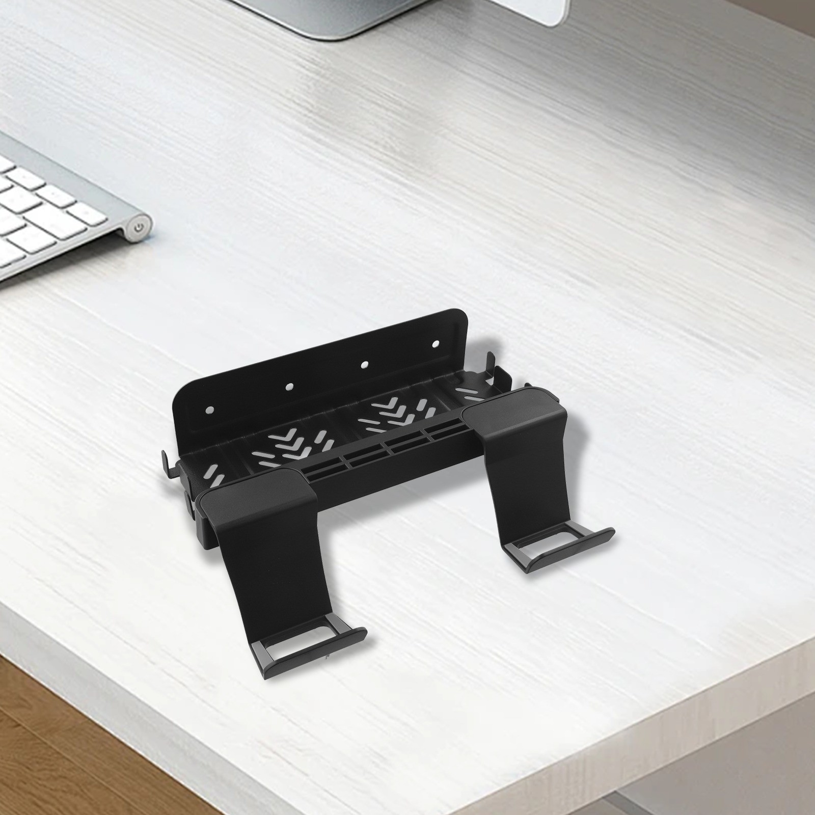Smart Wall Mount Bracket for Nintendo Switch for 2 Store Controllers and Games