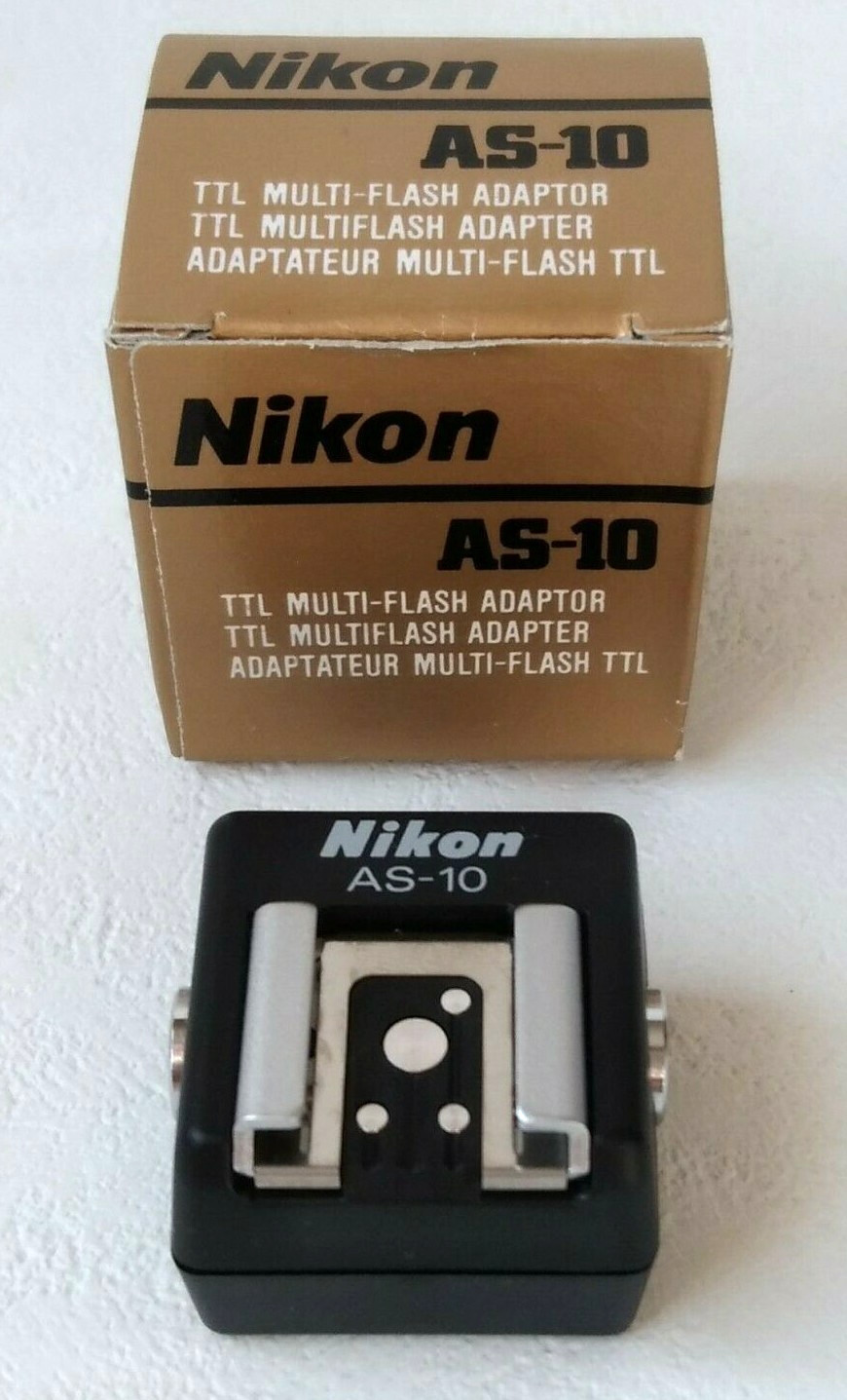 [NEAR MINT in Box] NIKON AS-10 TTL MULTI-FLASH ADARTER Nikon From Japan