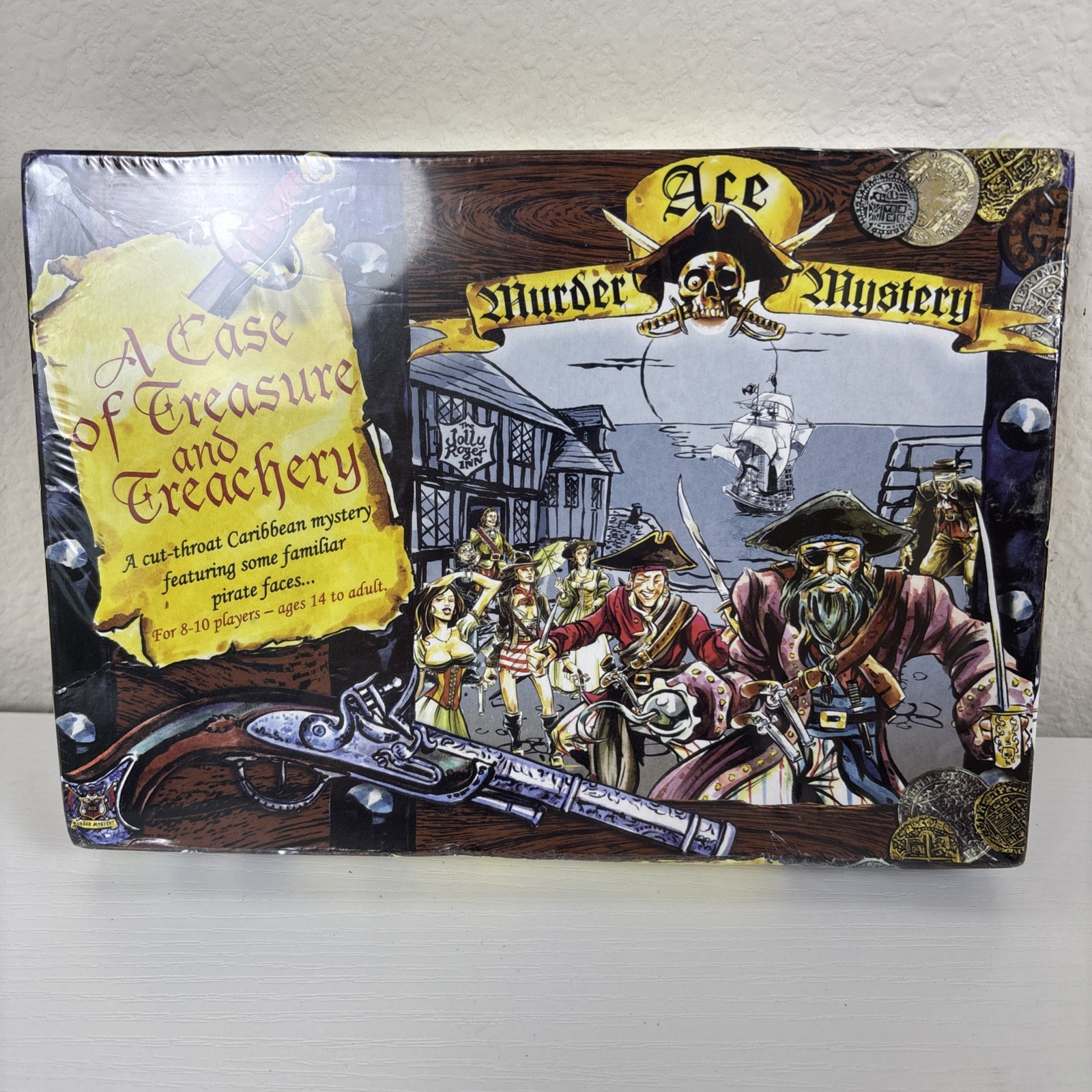 Ace PIRATE Murder Mystery Party Game A Case of Treasure and Treachery Pirate RPG