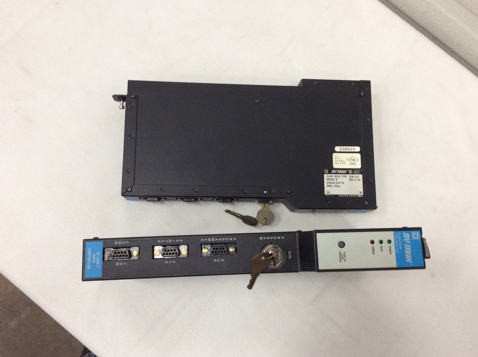 Square D SY/MAX 8030 DLM-110 Controller Module D-Log Data Controller Series M