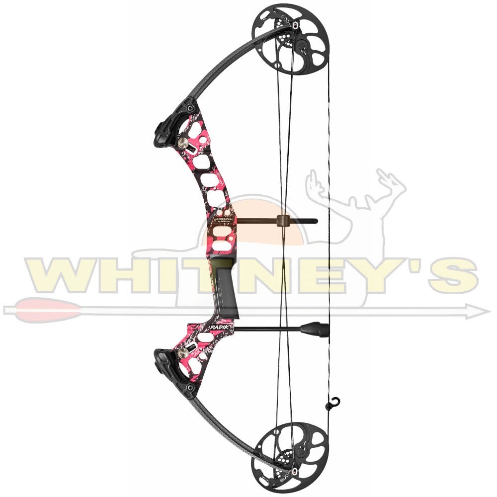 Mission Radik - Right Hand - 10-50lbs. - 17"-28" - Pink - RKAR