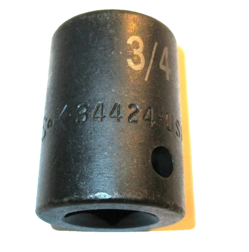 SK Tools 34424 ½ Drive 12 Point Fractional Impact Socket 3/4 **Made in the USA**