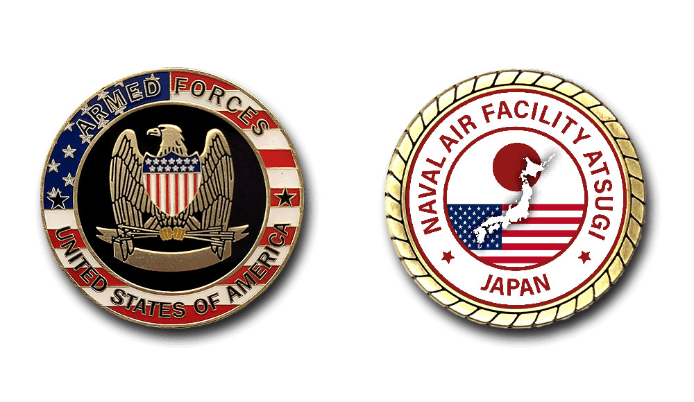 Naval Air Facility Atsugi Japan Challenge Coin