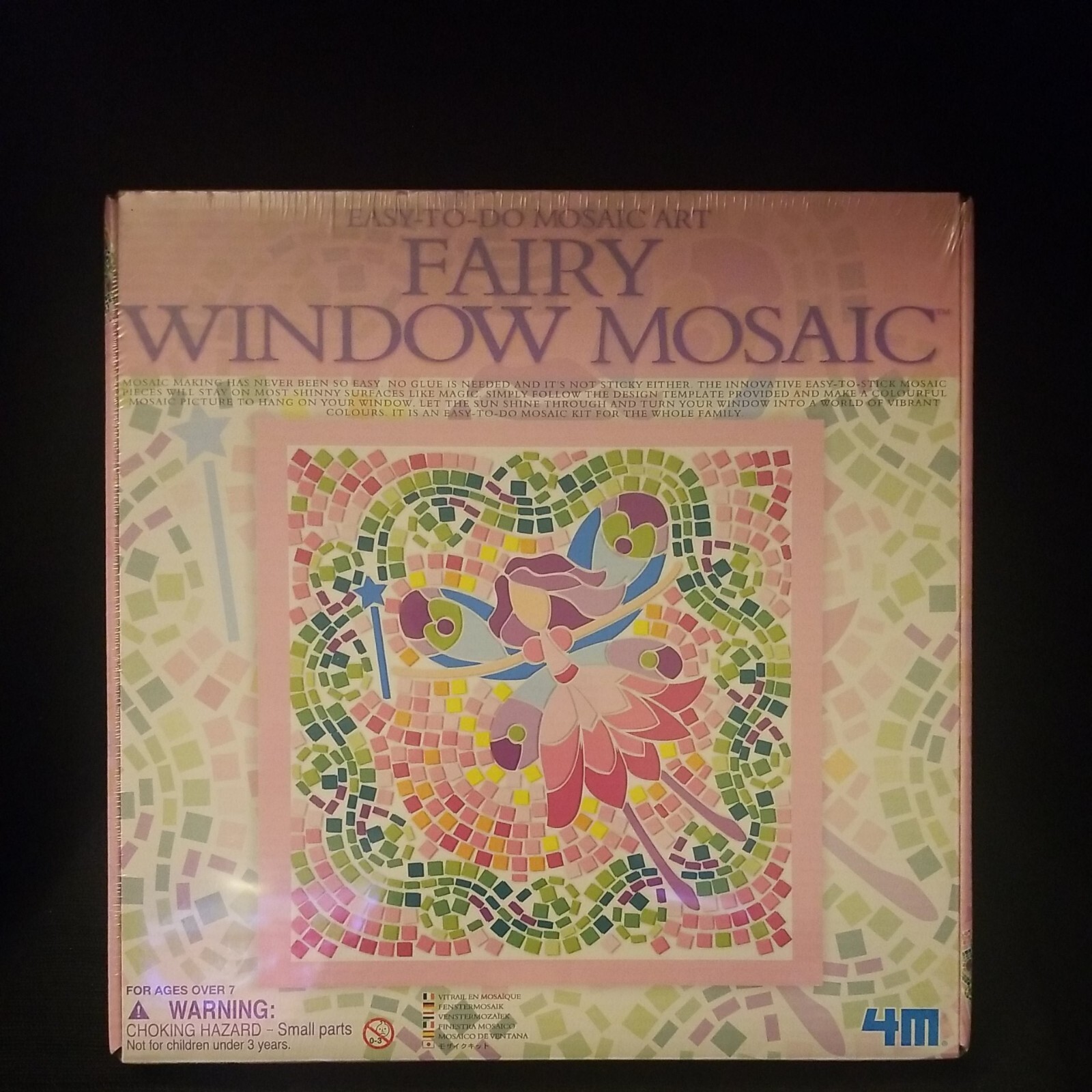 4m Princess Window Mosaic cart art  Easy-to-Do Window Mosaic Art - Ages 7+