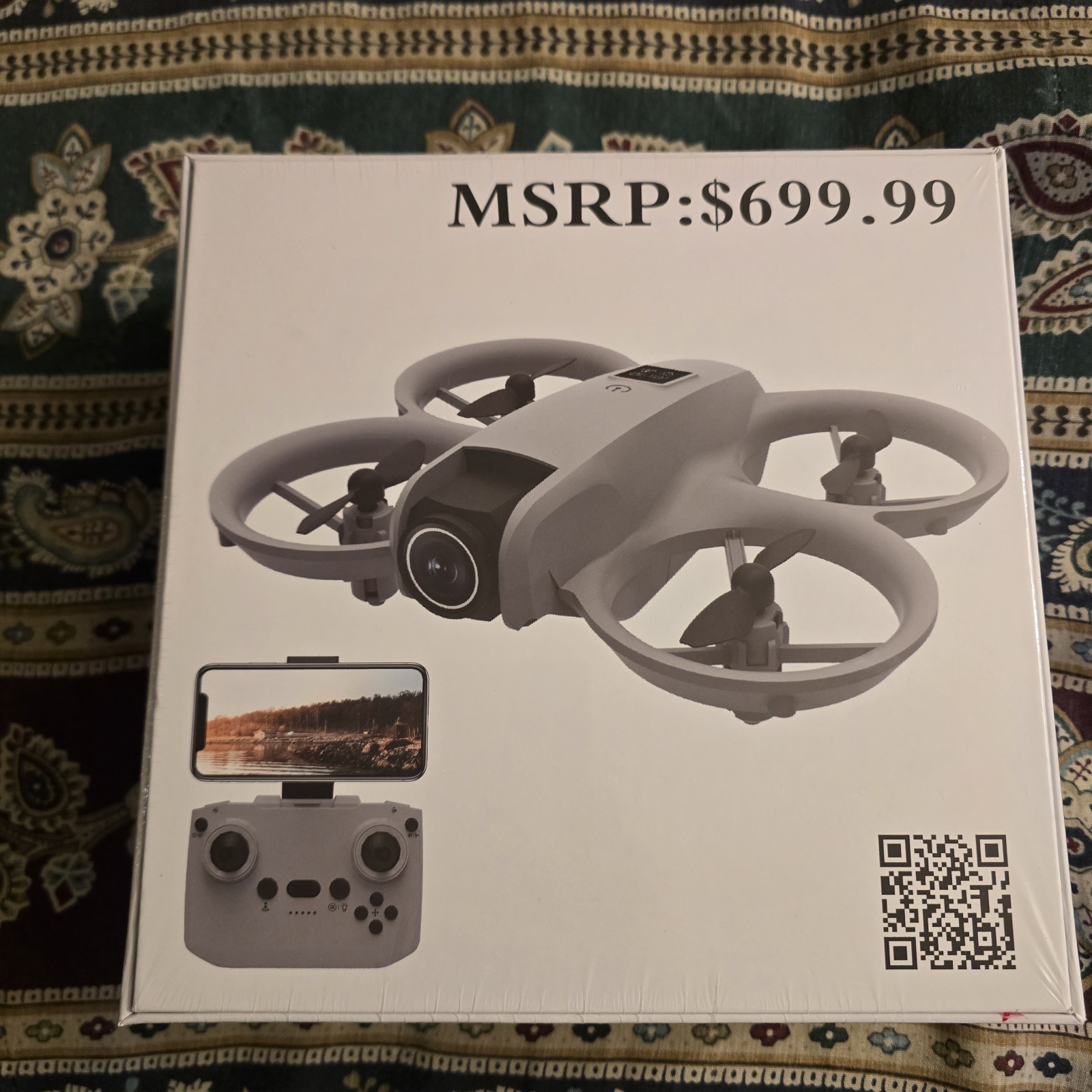 Sky Pillar Drone HD Camera Remote Control New Sealed Ready To Fly Quadcopter