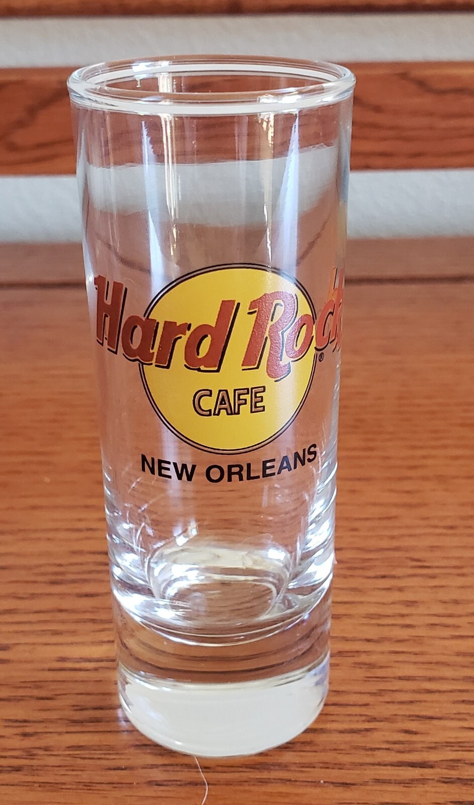 Hard Rock Cafe New Orleans Tall Shot Glass Shooter Collectible Souvenir