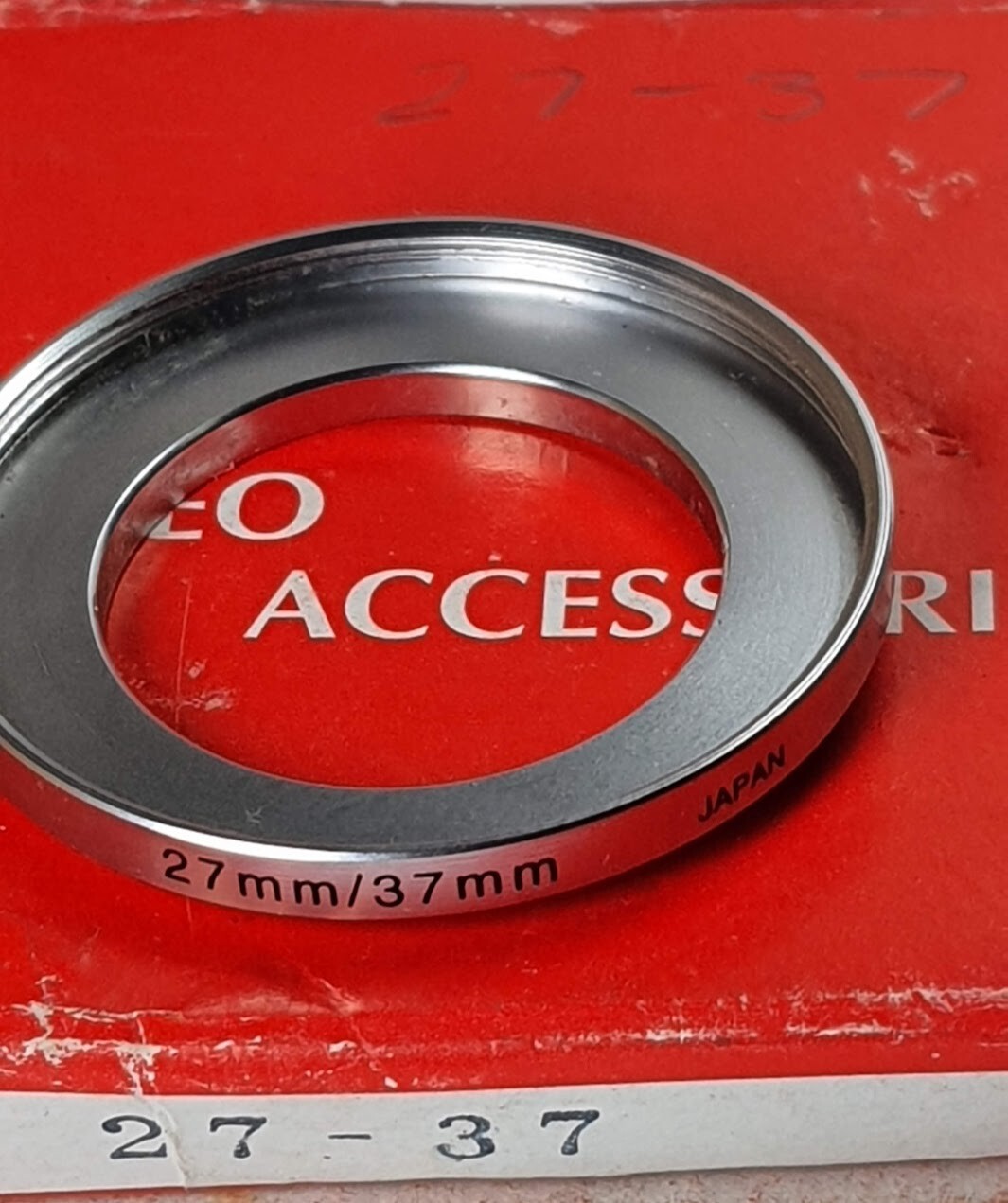 27-37mm Step-Up Lens Filter Converter Adapter Ring 27mm-37mm 27-37 E27-E37 Japan