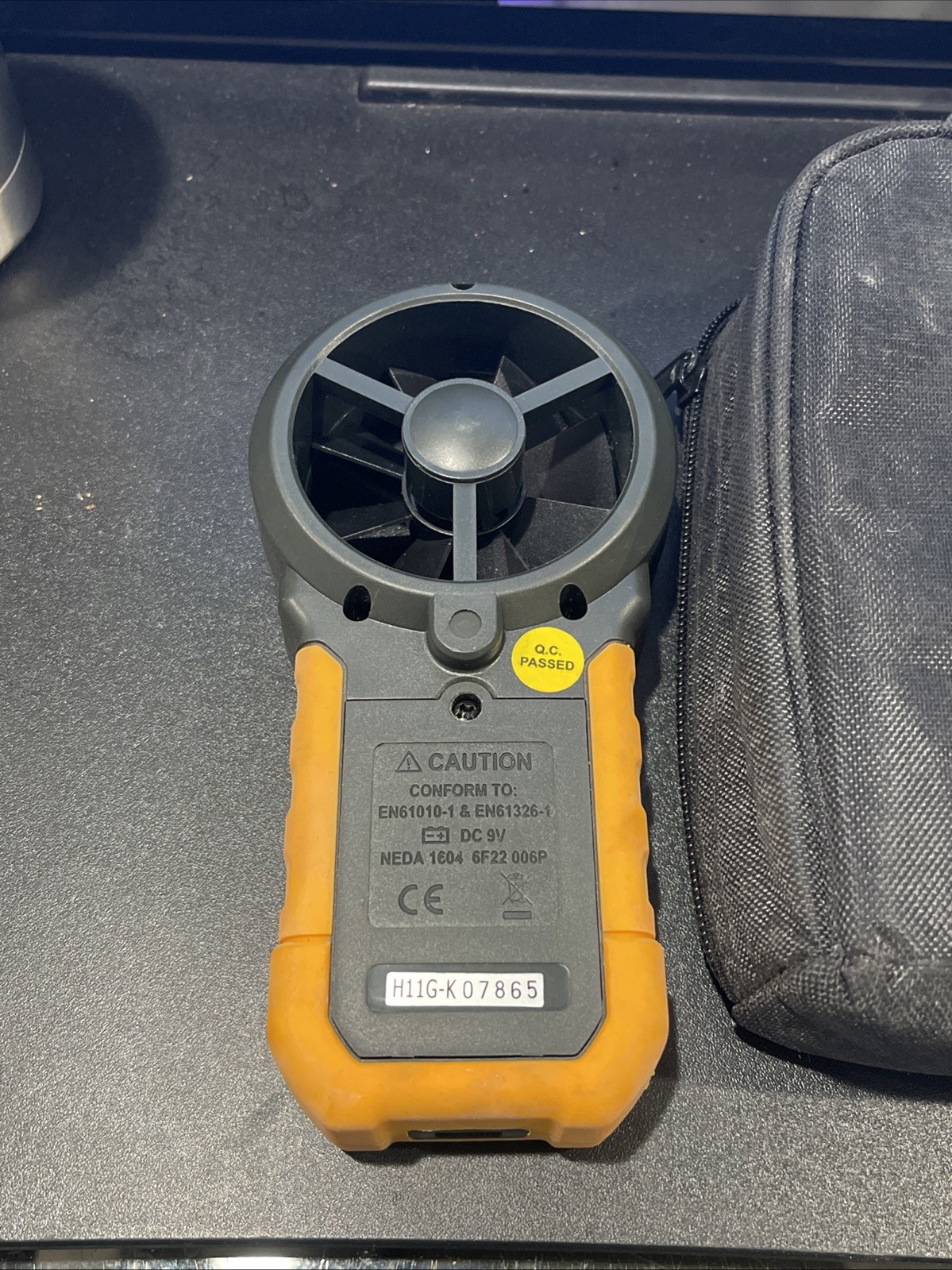 Peakmeter MS6252A Digital Anemometer with Carrying Case
