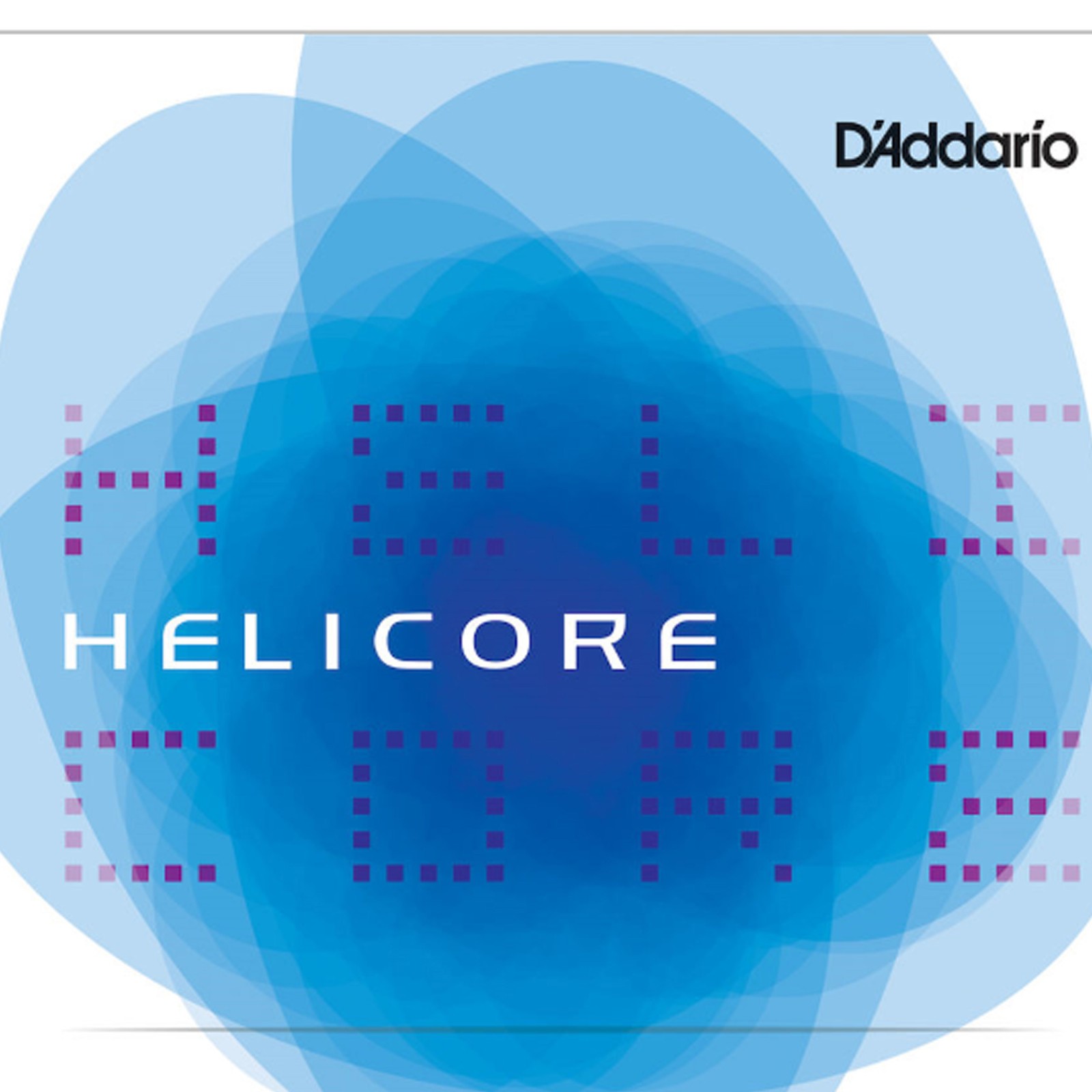 D'Addario Helicore Cello Single A String, 1/8 Scale Medium Tension, Bulk 10-Pack