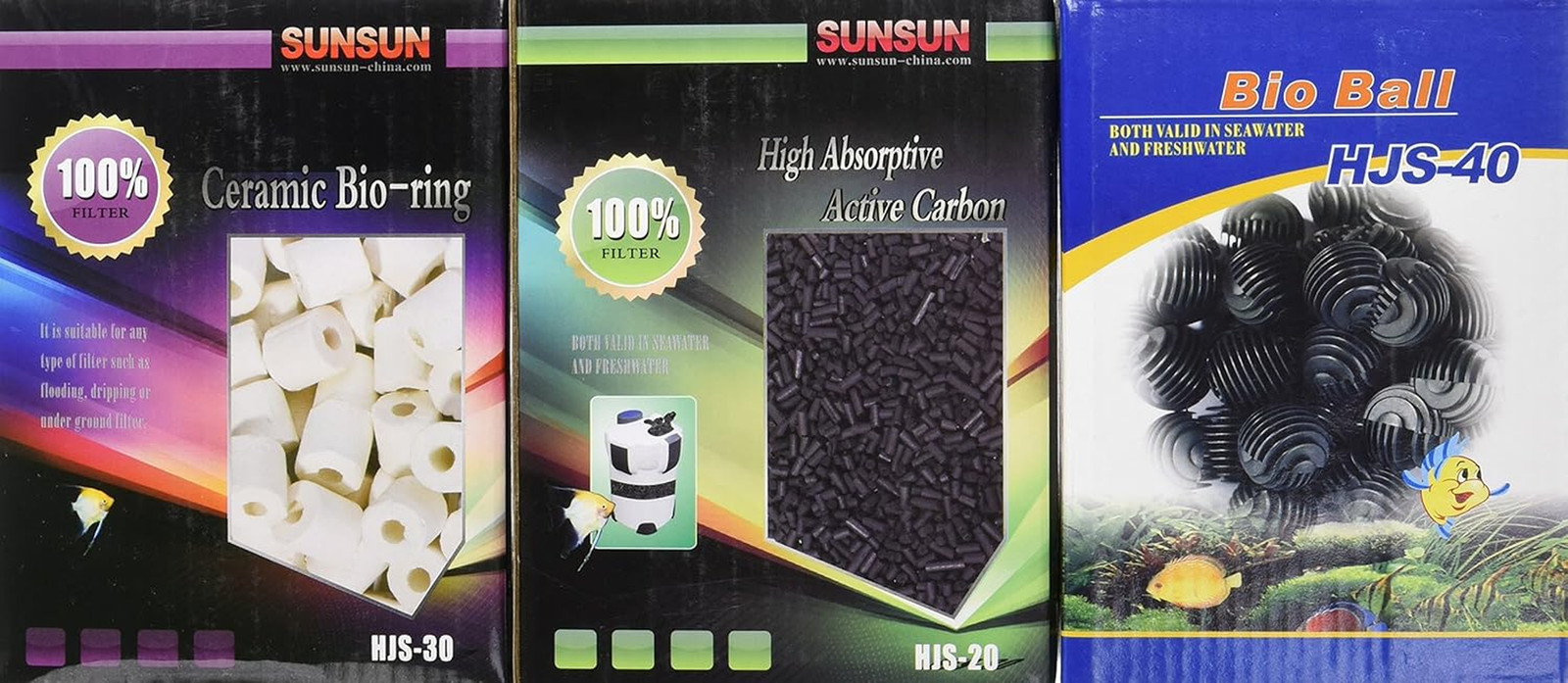 Sun _CBR Canister Filter Media Set