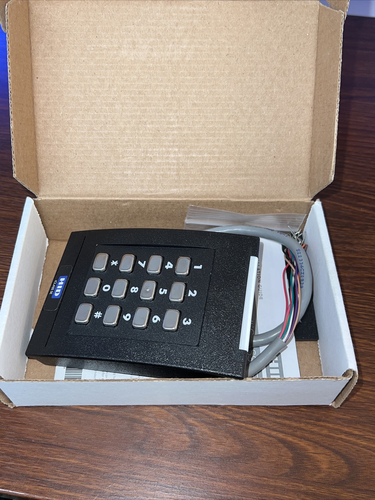 HID 921NMNNEKEA002 iClass SE RK40 Keypad Wall Switch Reader