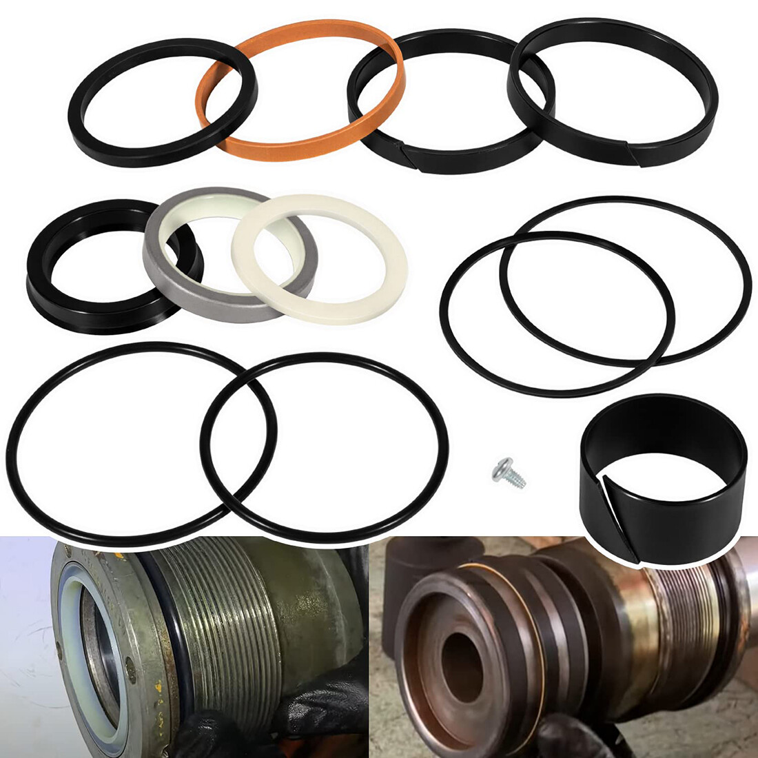 1543262C1 Hydraulic Loader Lift Cylinder Seal Kit Fits Case 580C 580 Super K D