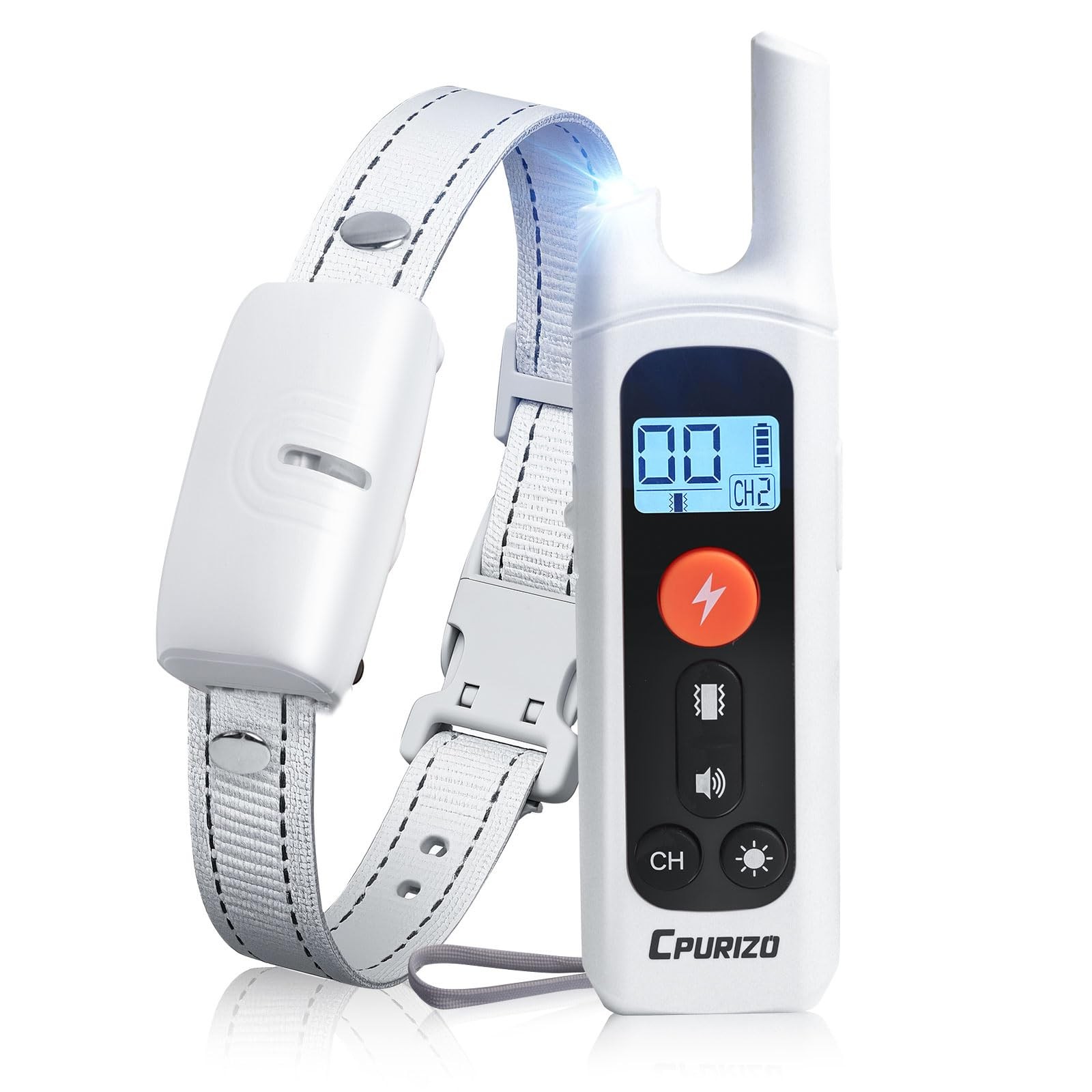 Dog Shock Collar - 3300FT Shock Collar for Dogs with Night-Light, IP67 Waterp...