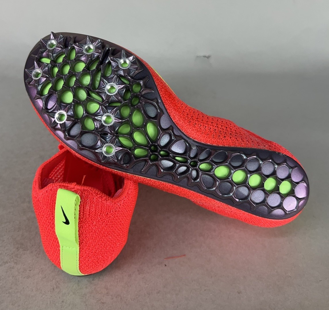 NEW Nike Zoom Superfly Elite 2 FK Track Spikes Crimson Mens Size 4 FZ9662-600